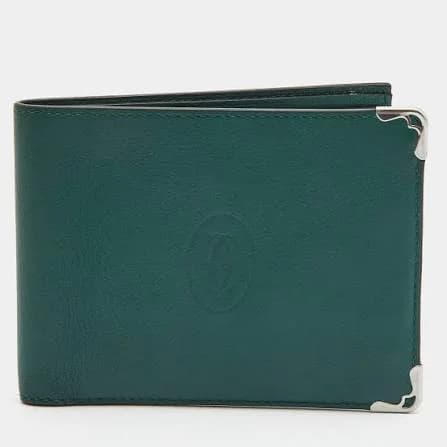 Cartier Wallet, blue and green