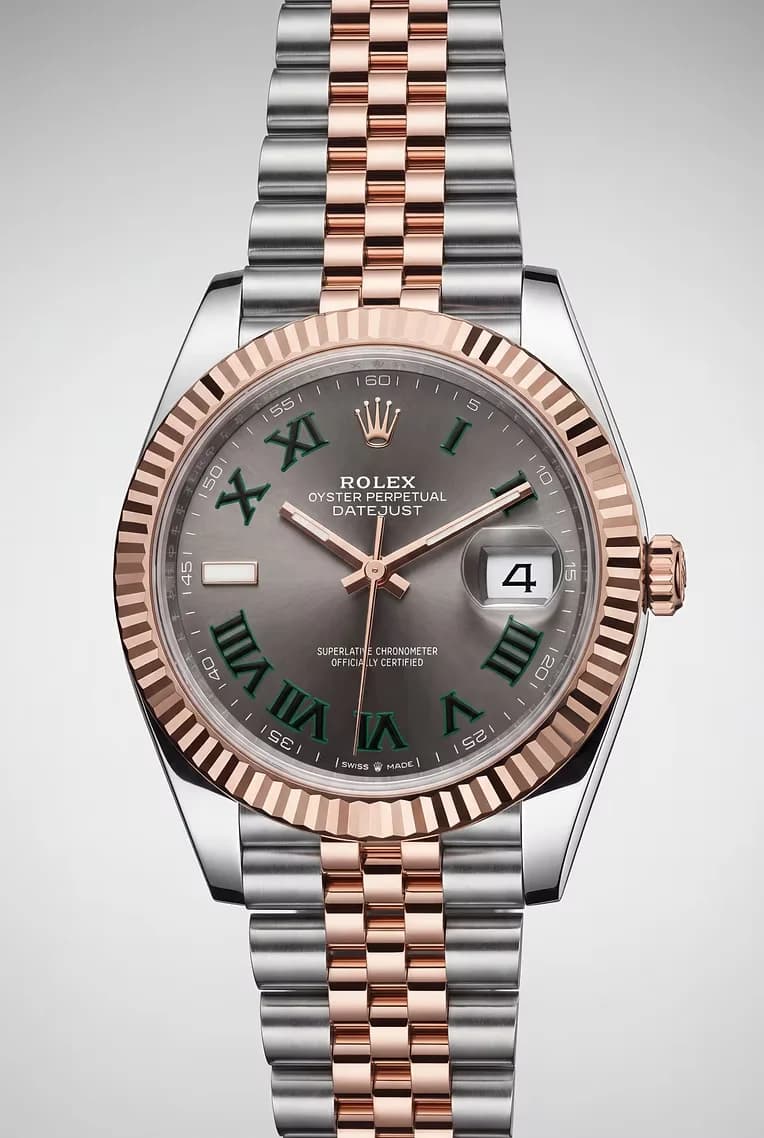 Rolex Datejust 41, rose gold and steel