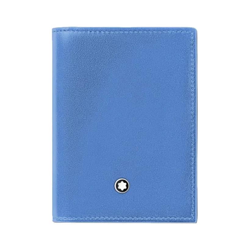 Montblanc Card holder, blue, 4-card