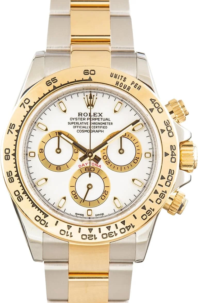 Rolex Daytona, steel and yellow gold