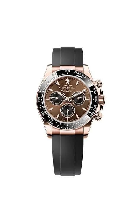 Rolex Daytona, chocolate, rose gold, Oysterflex