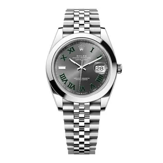 Rolex datejust Wimbledon 41mm jubilee