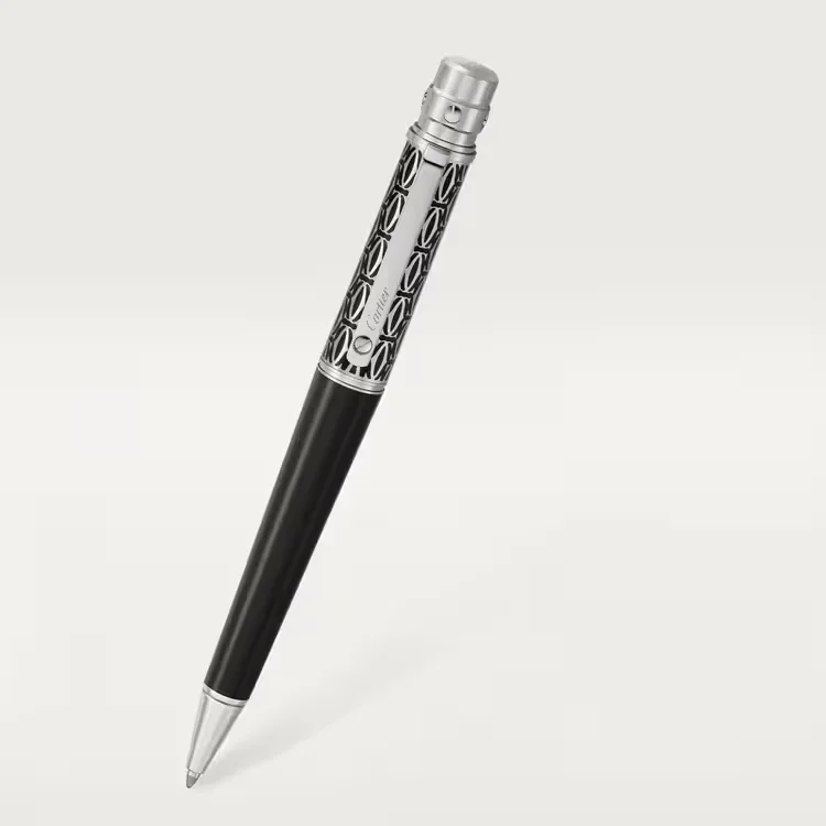 Cartier Santos, jumbo, black