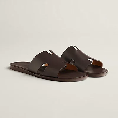 Hermès Izmir sandals, brown
