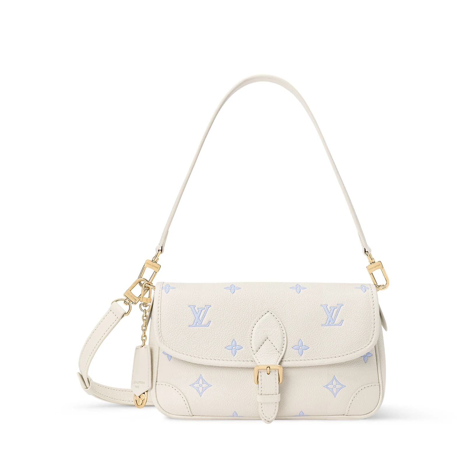 Louis Vuitton Diane PM Bicolor Monogram Empreinte Leather