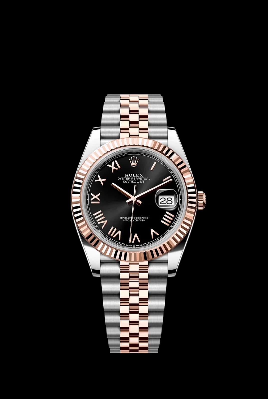 Rolex Datejust 41, steel and Everose gold