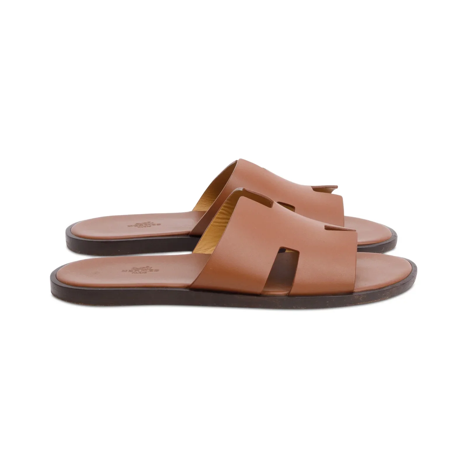 Hermès Izmir sandals, Gold