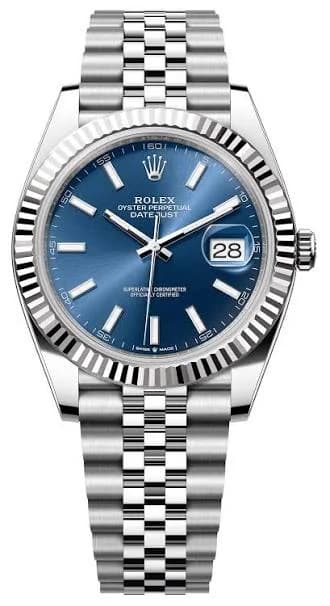 Rolex Datejust 41, blue index