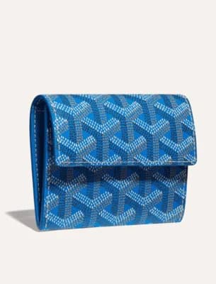 Goyard Money clip wallet, blue
